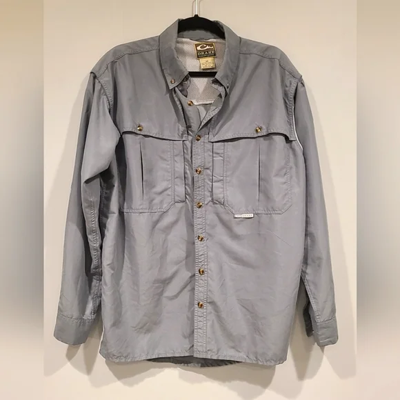 Drake | Shirts | Drake Waterfowl Systems Shirt Mens Gray Vented Long Sleeve Fishing | Poshmark Drake | Shirts | Drake Waterfowl Systems Shirt Mens Gray Vented Long Sleeve Fishing | Poshmark